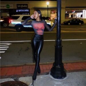 Xs fashion nova mesh bodysuit